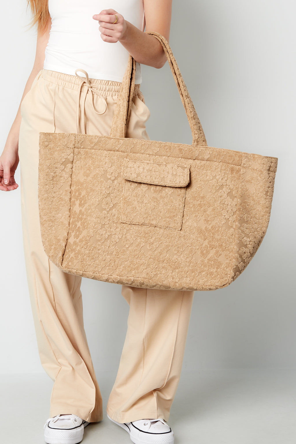 Große Blumenmädchen-Tasche