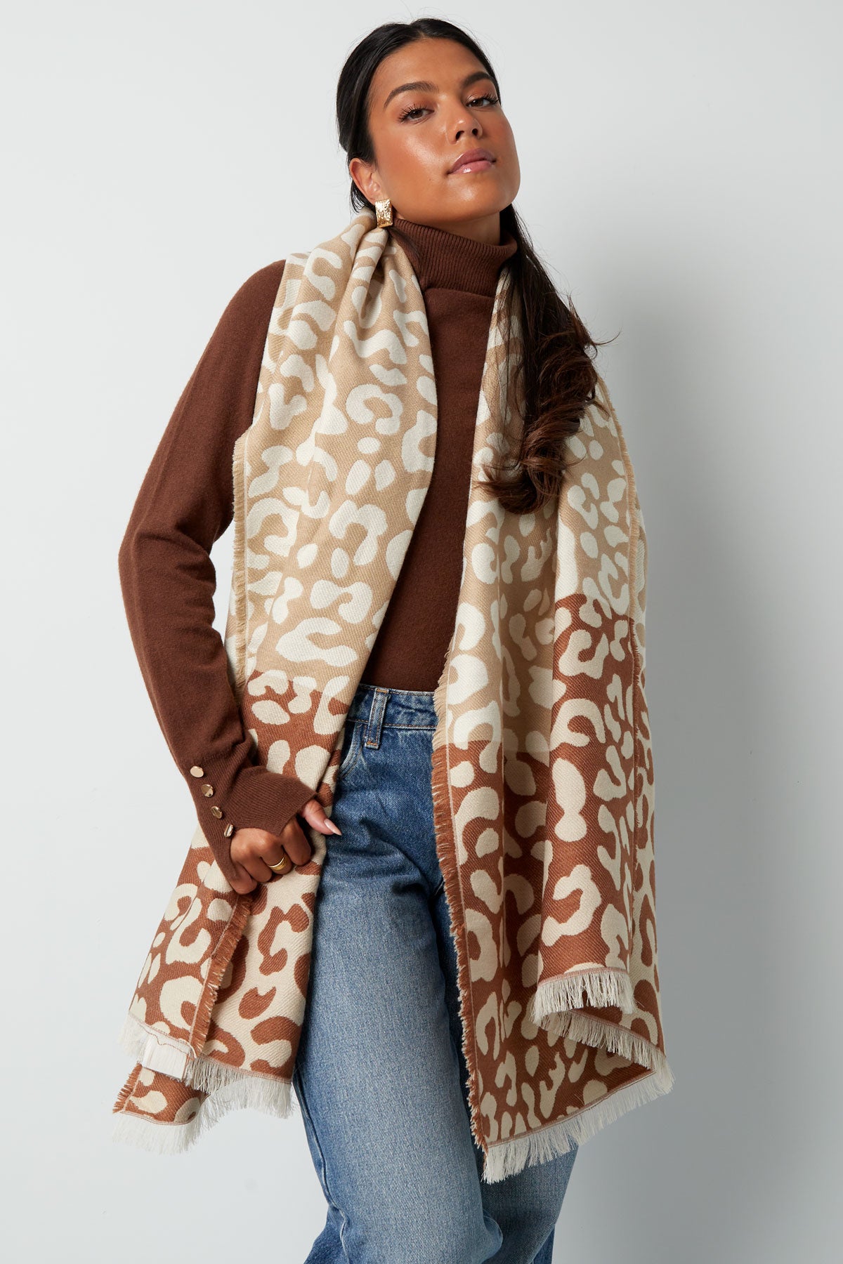 Winterschal Leopard Lover