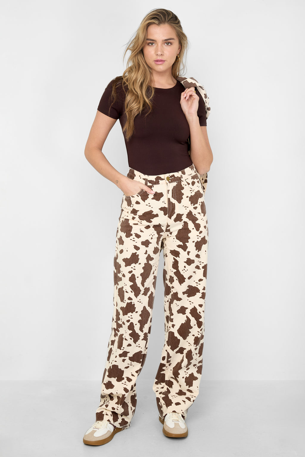 Das Cowgirl &amp; liebevolle Leopardenjeans