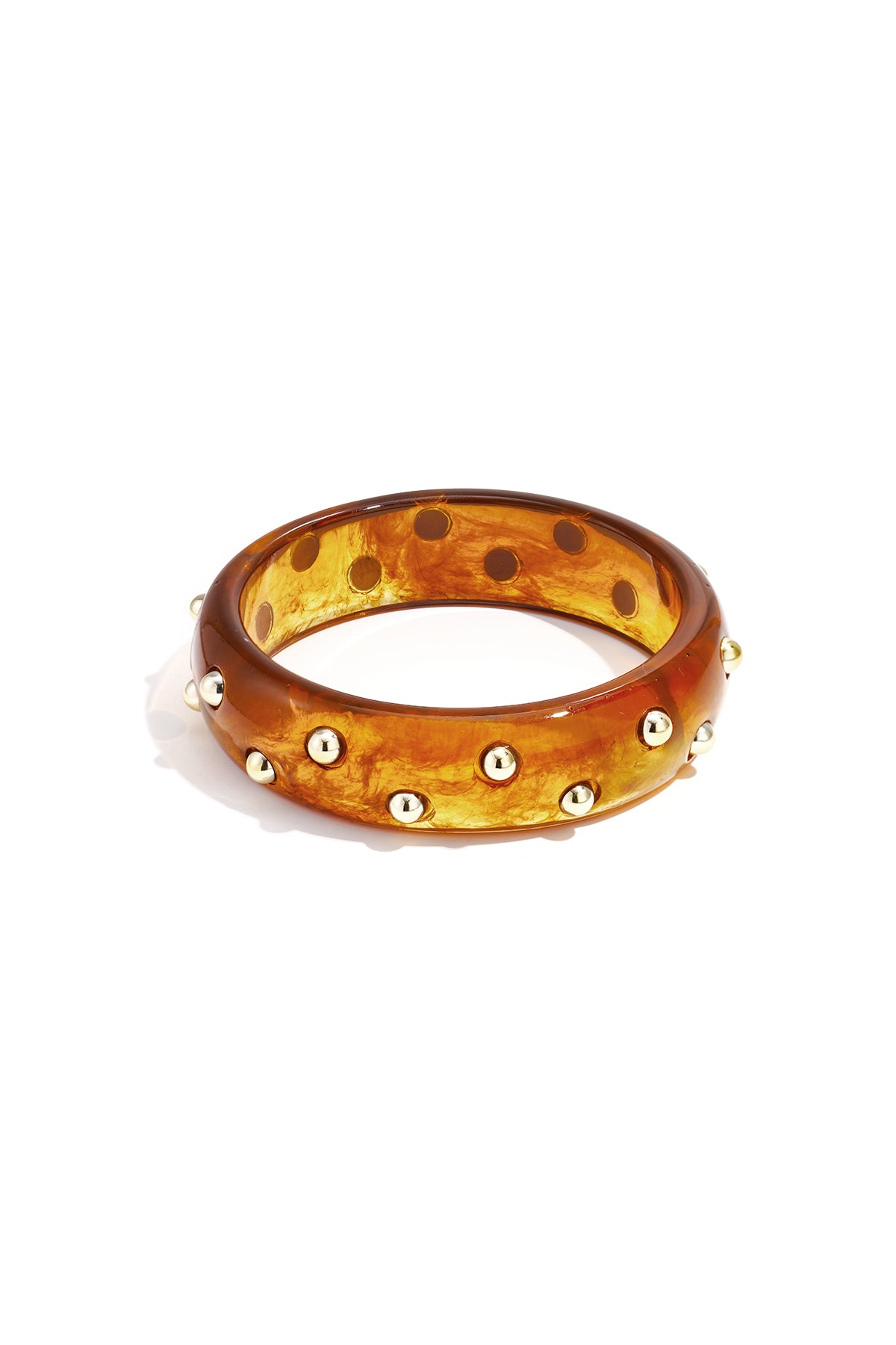 Armreifen aus Kunstharz, einfarbig, lässig-schlichte Serie, Damenschmuck