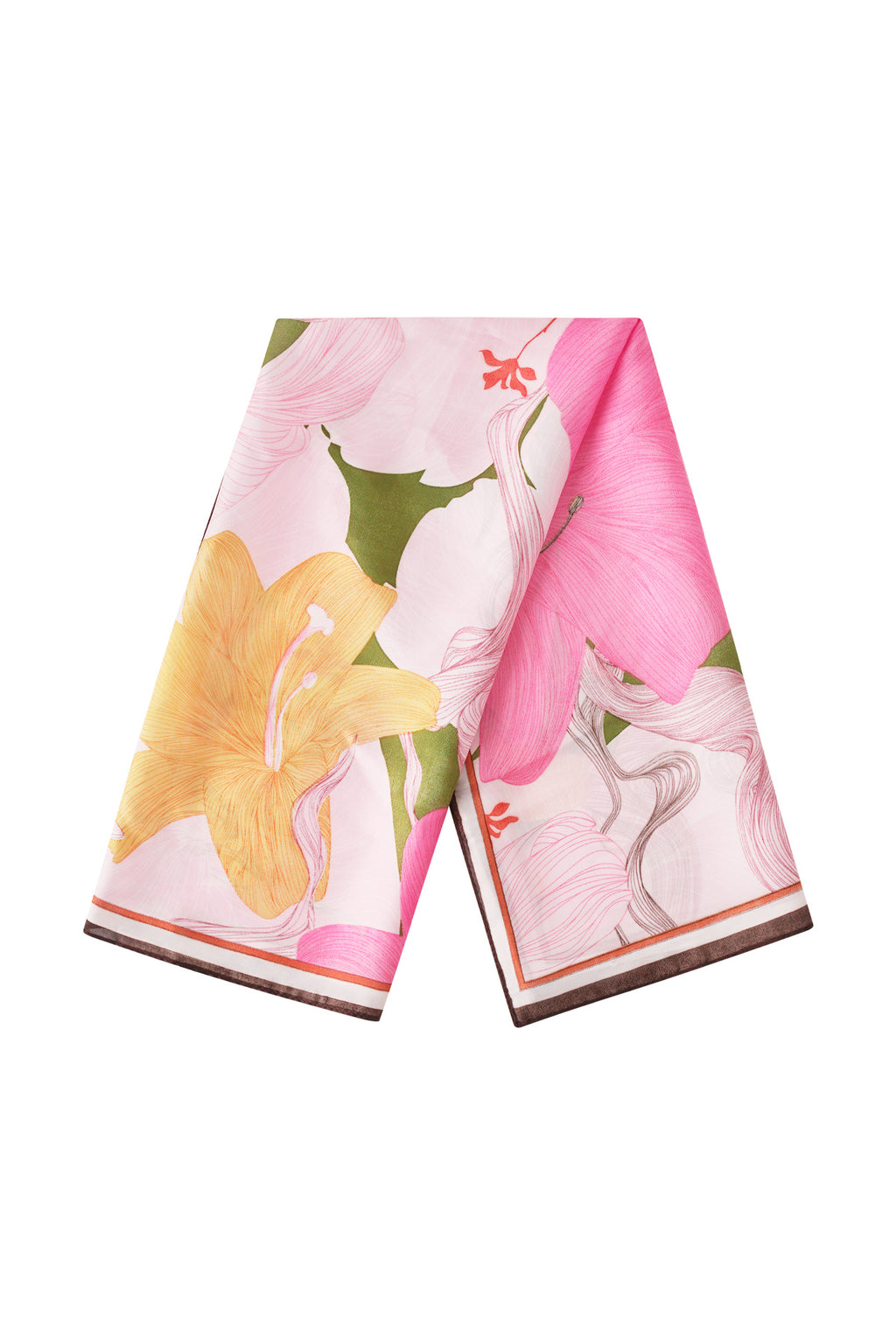 Flower day scarf