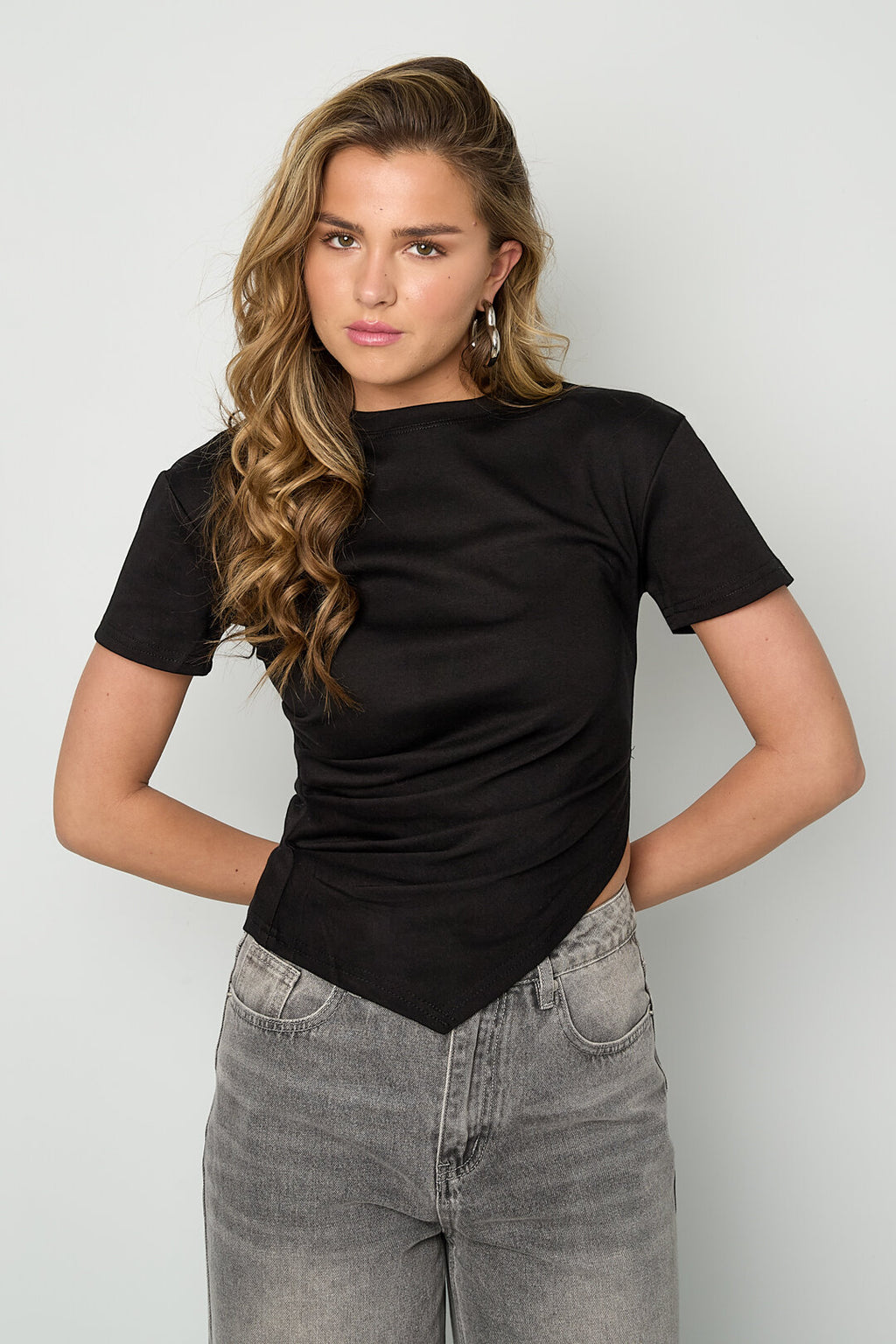 Asymmetrisches T-Shirt