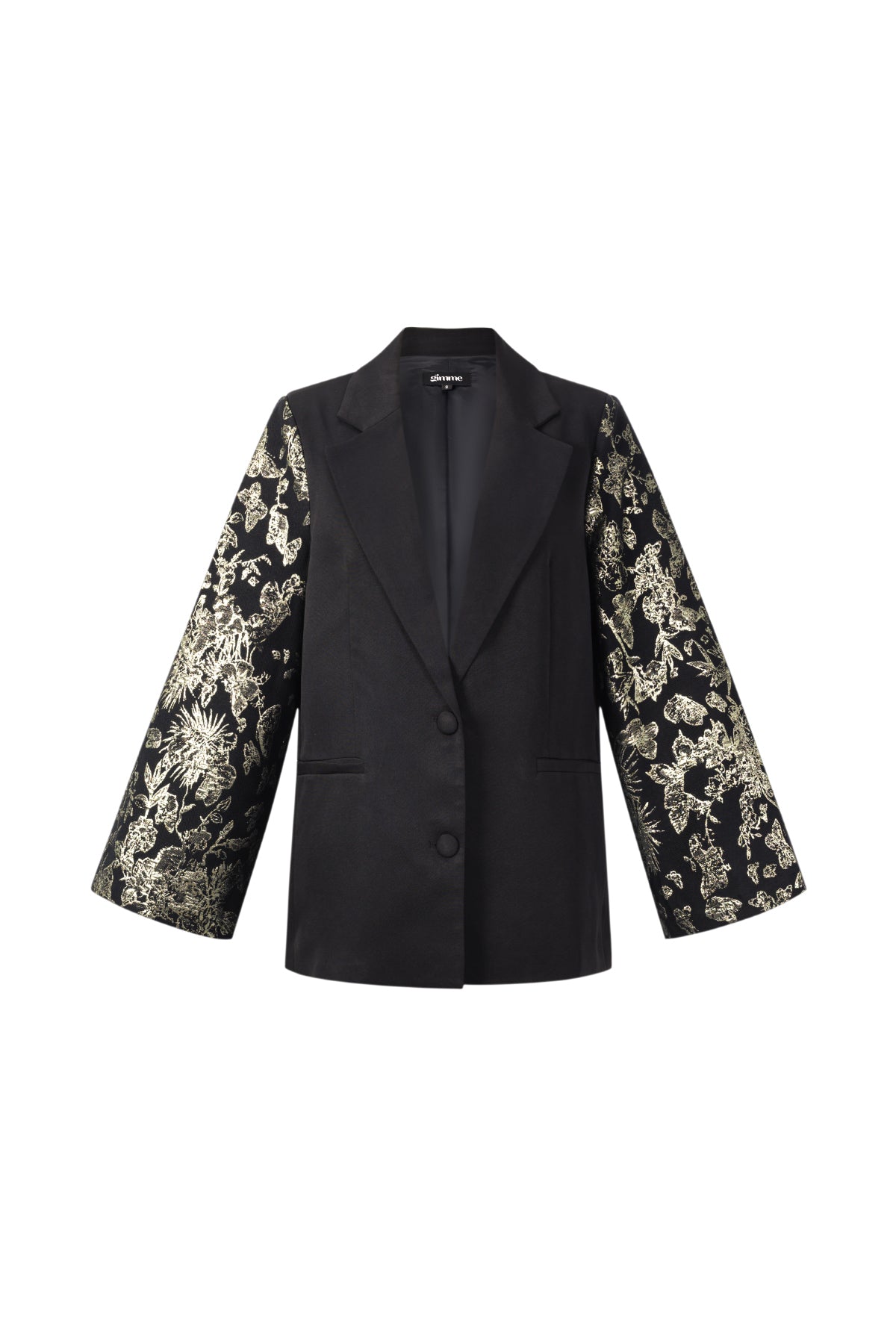 Gewebte Polyesterfasern Damenanzug Eleganter Blumenmuster 3-teiliges Set