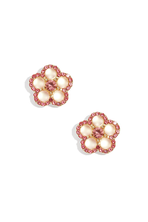 Manschettenknöpfe aus Legierung, Blumenmuster, lässig-schlichte Serie, Damenschmuck