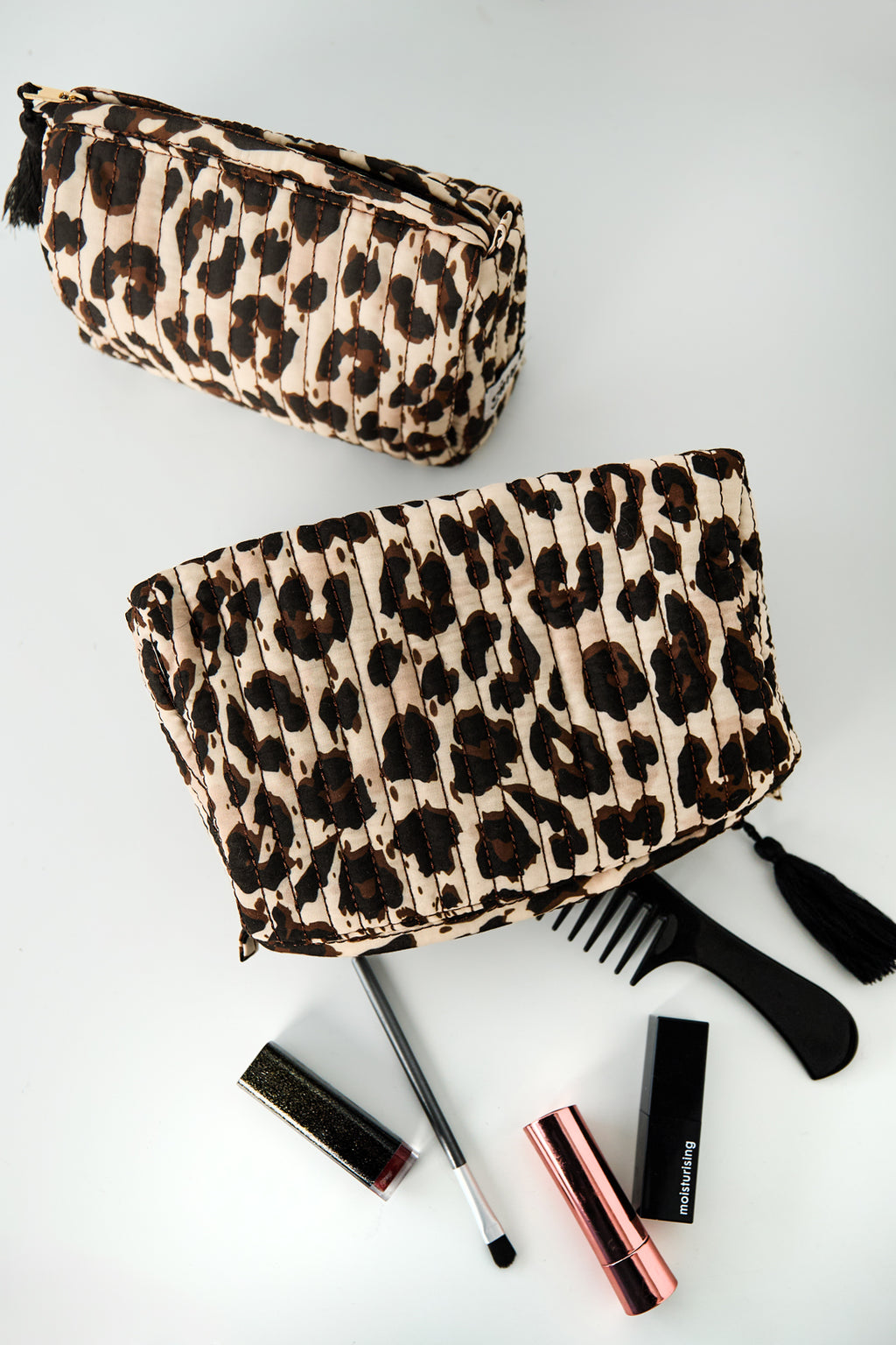 Make-up-Taschen Leopardenmuster Täglich Polyester Täglich Accessoires