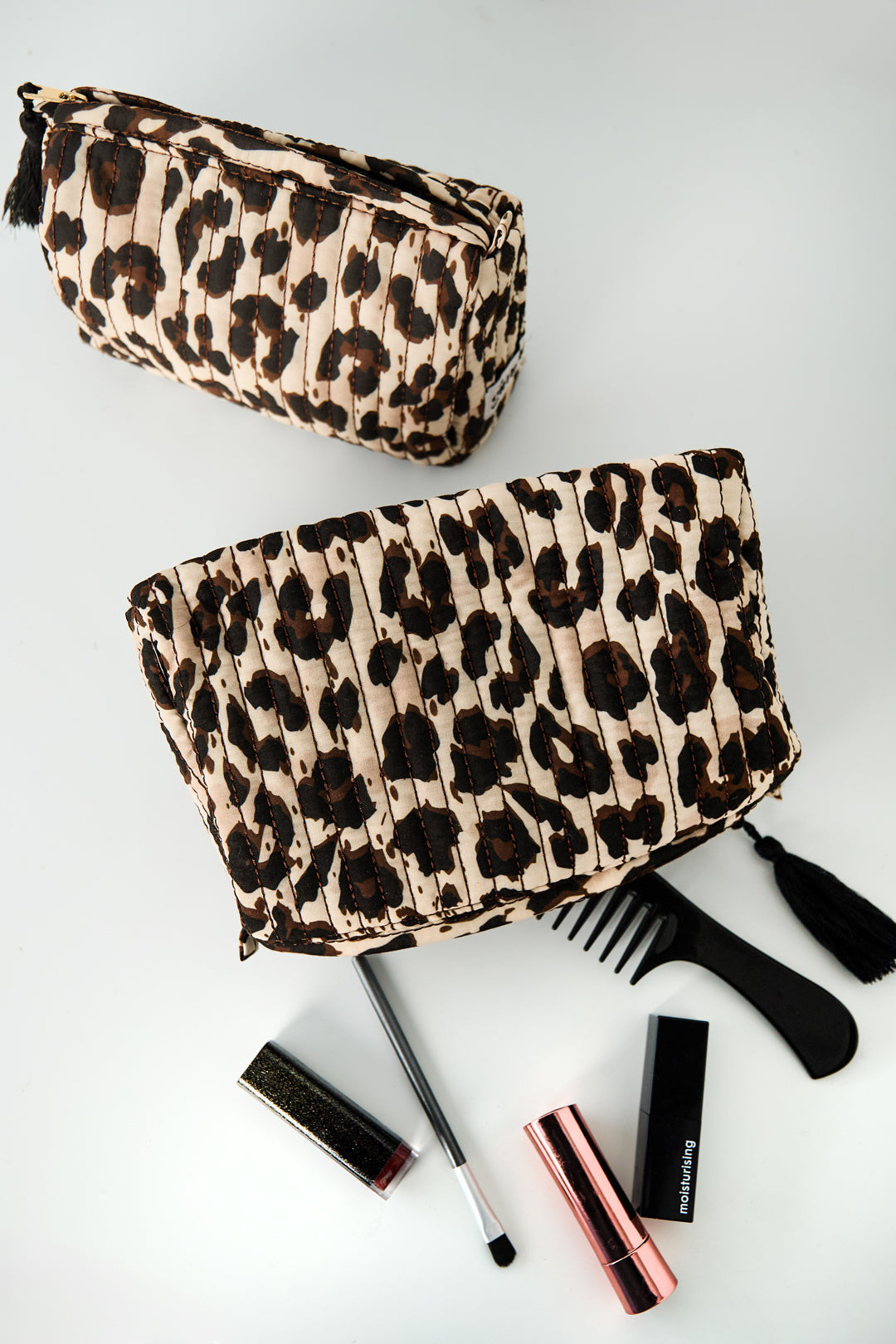 Make-up-Taschen Leopardenmuster Täglich Polyester Täglich Accessoires