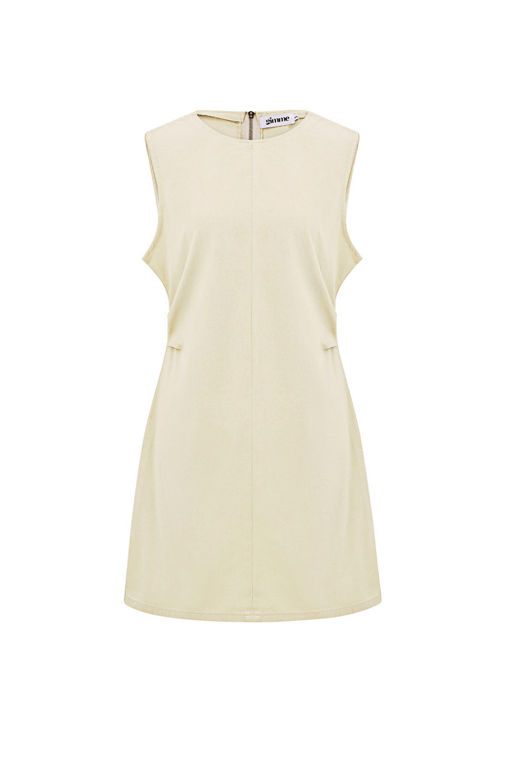 Baumwolle Damen Mini Kleid Ärmellos Bodycon