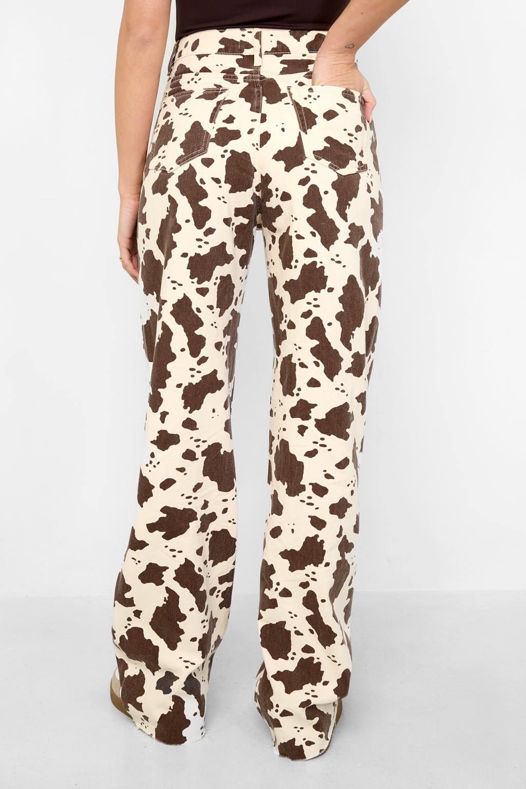 Das Cowgirl &amp; liebevolle Leopardenjeans