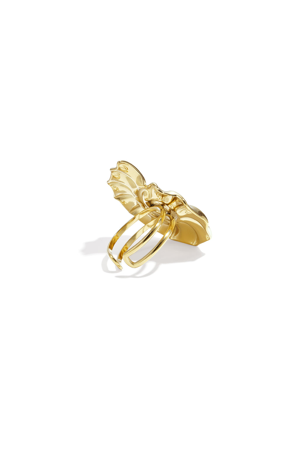 Statement-Ringe aus Edelstahl, Muschel-Design, lässig, Urlaub/Strand, schlichte Serie, Damenschmuck