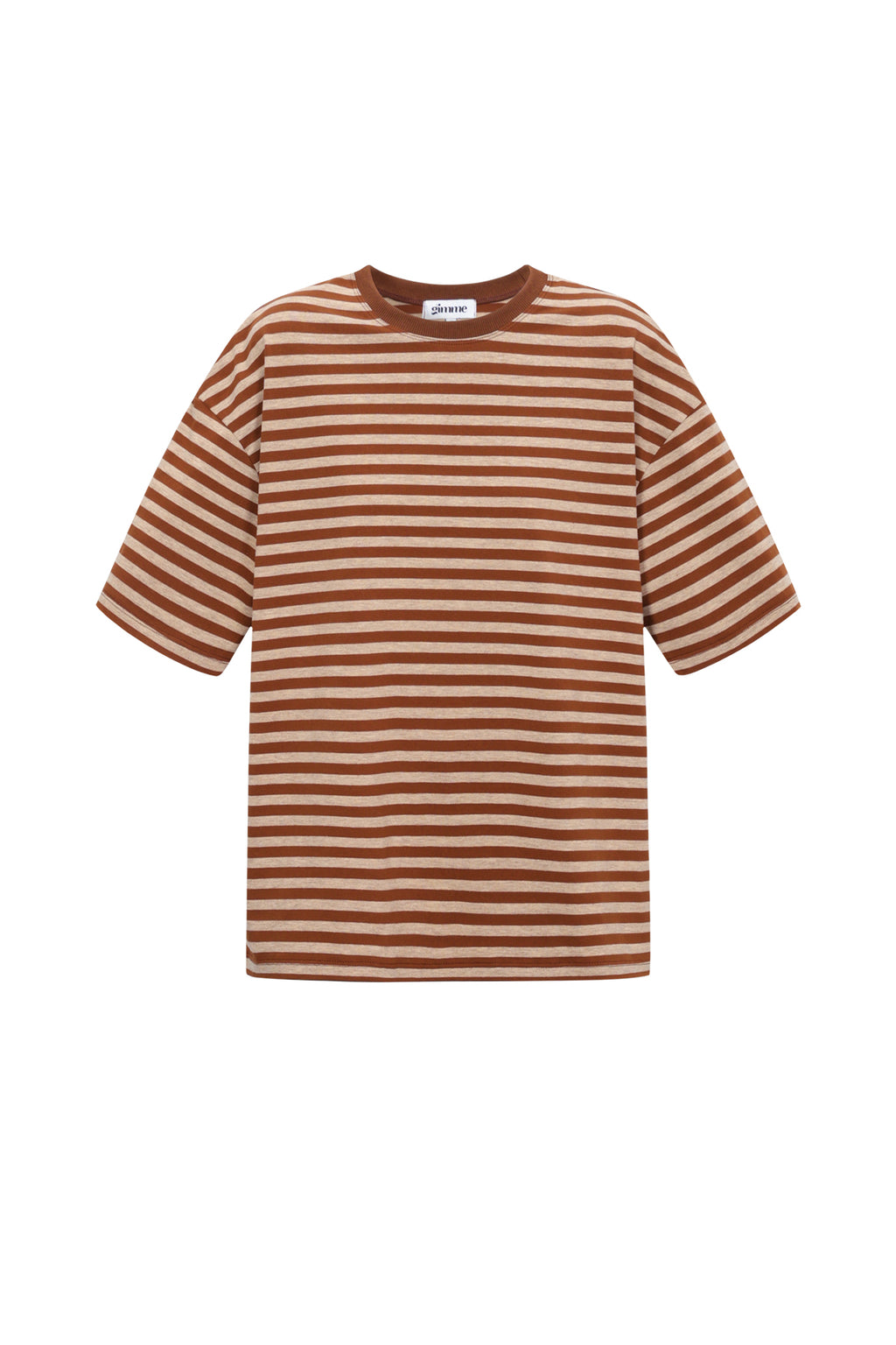 Das bunt gestreifte T-Shirt