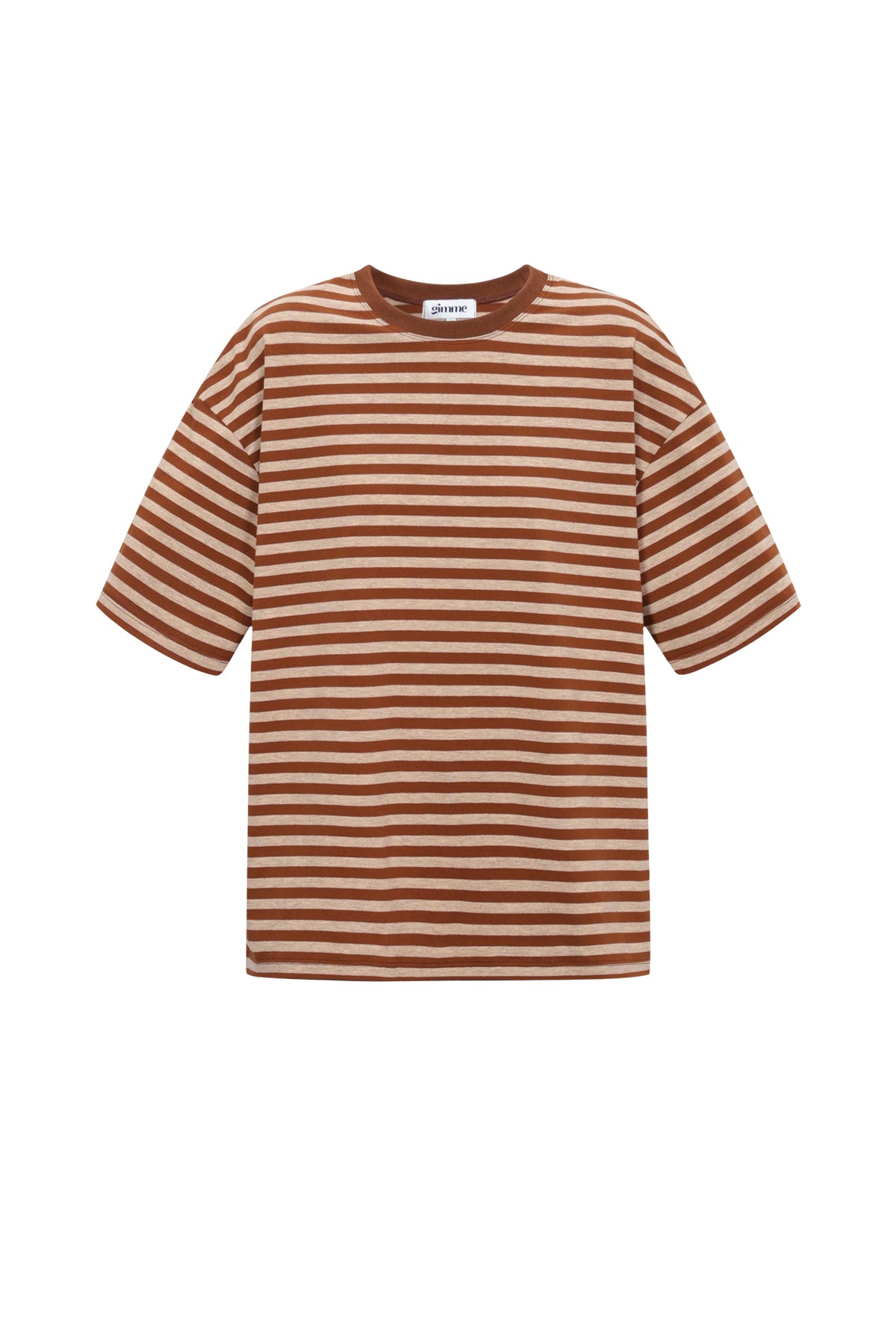 Das bunt gestreifte T-Shirt