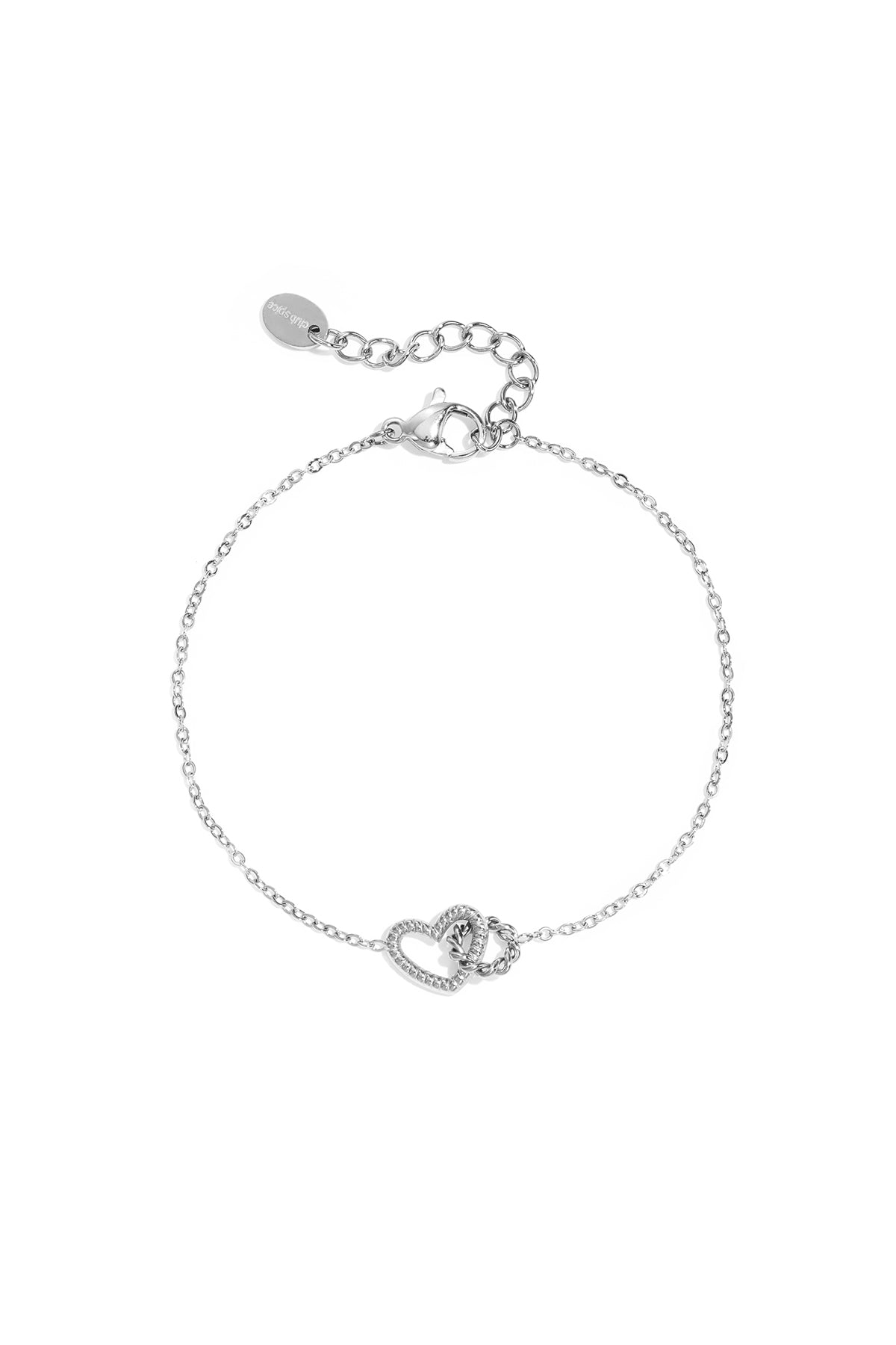 Edelstahl-Charm-Armbänder, schlichte Alltags-Serie, Damenschmuck