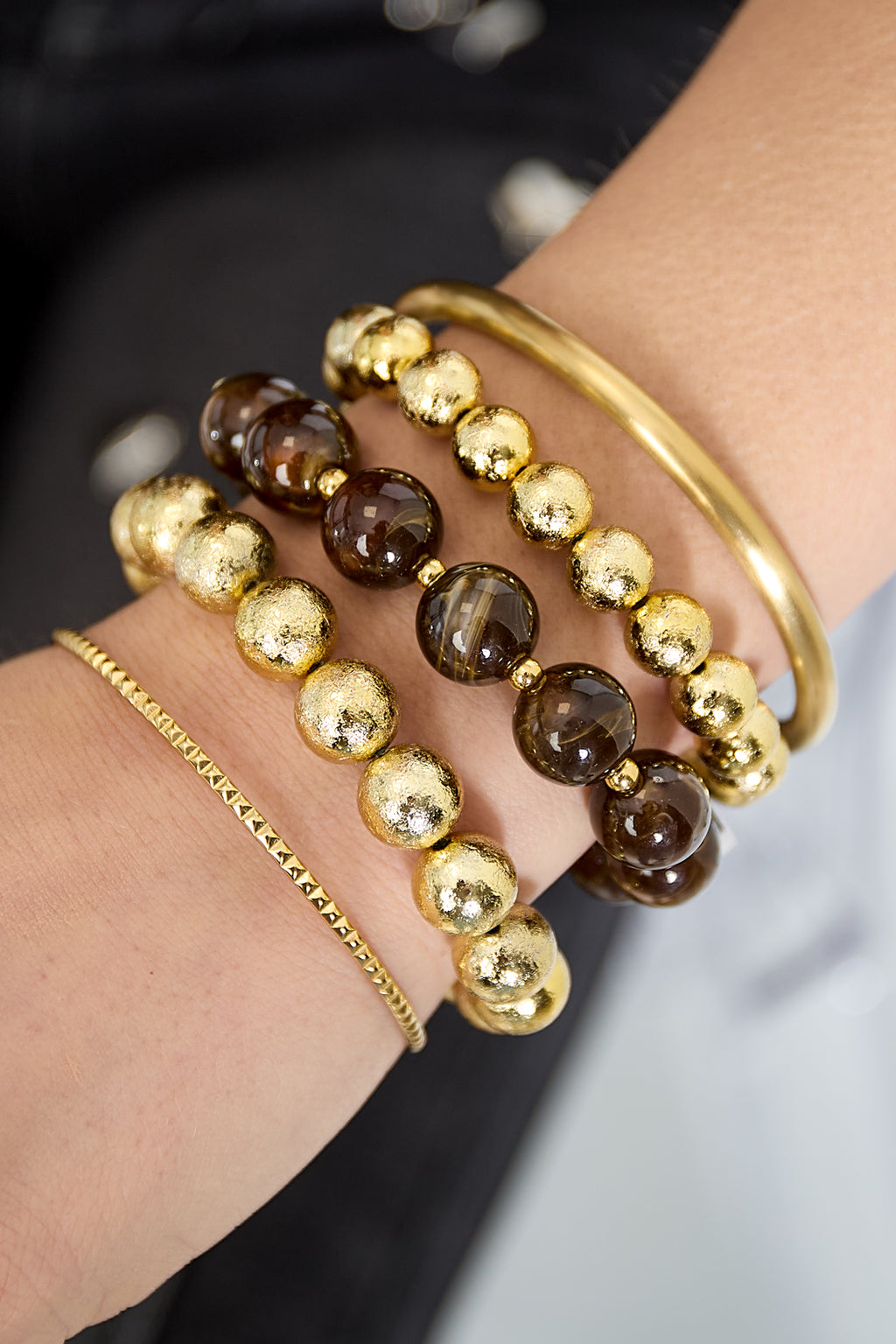 Acrylic Beaded Bracelets Beads Casual Daily Simple Series Women's jewelry