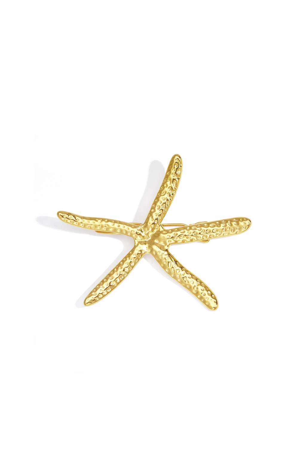 Edelstahl Broschen Seestern Casual Daily Simple Serie Damenschmuck