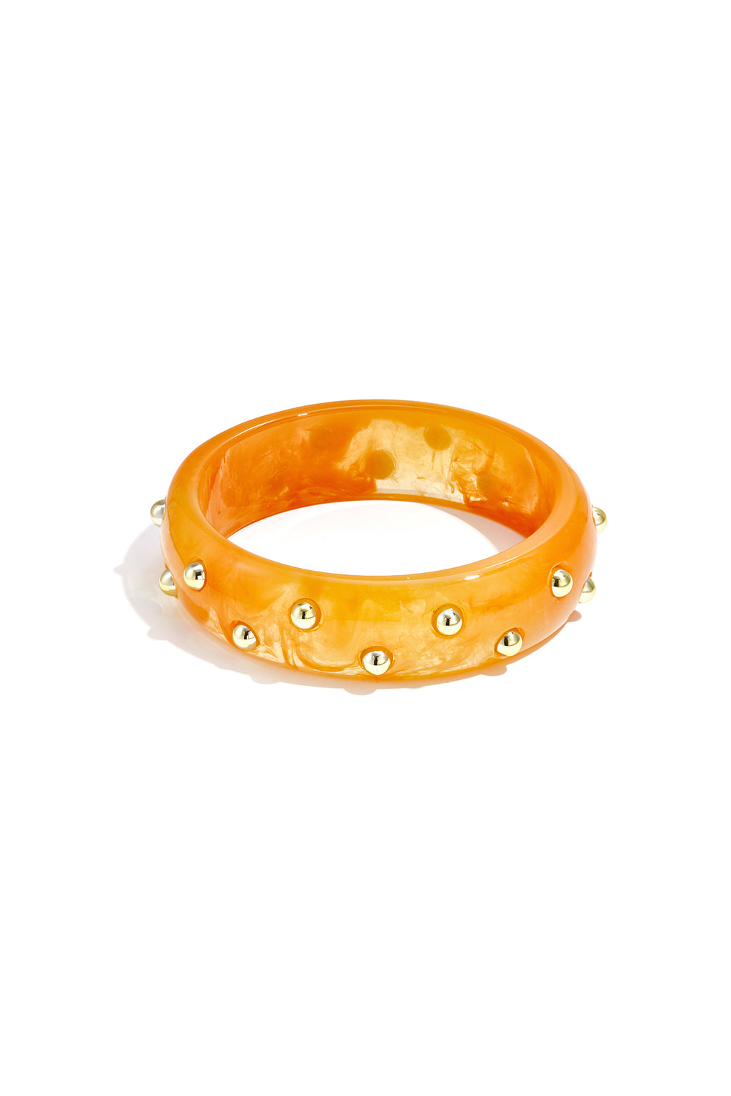 Armreifen aus Kunstharz, einfarbig, lässig-schlichte Serie, Damenschmuck