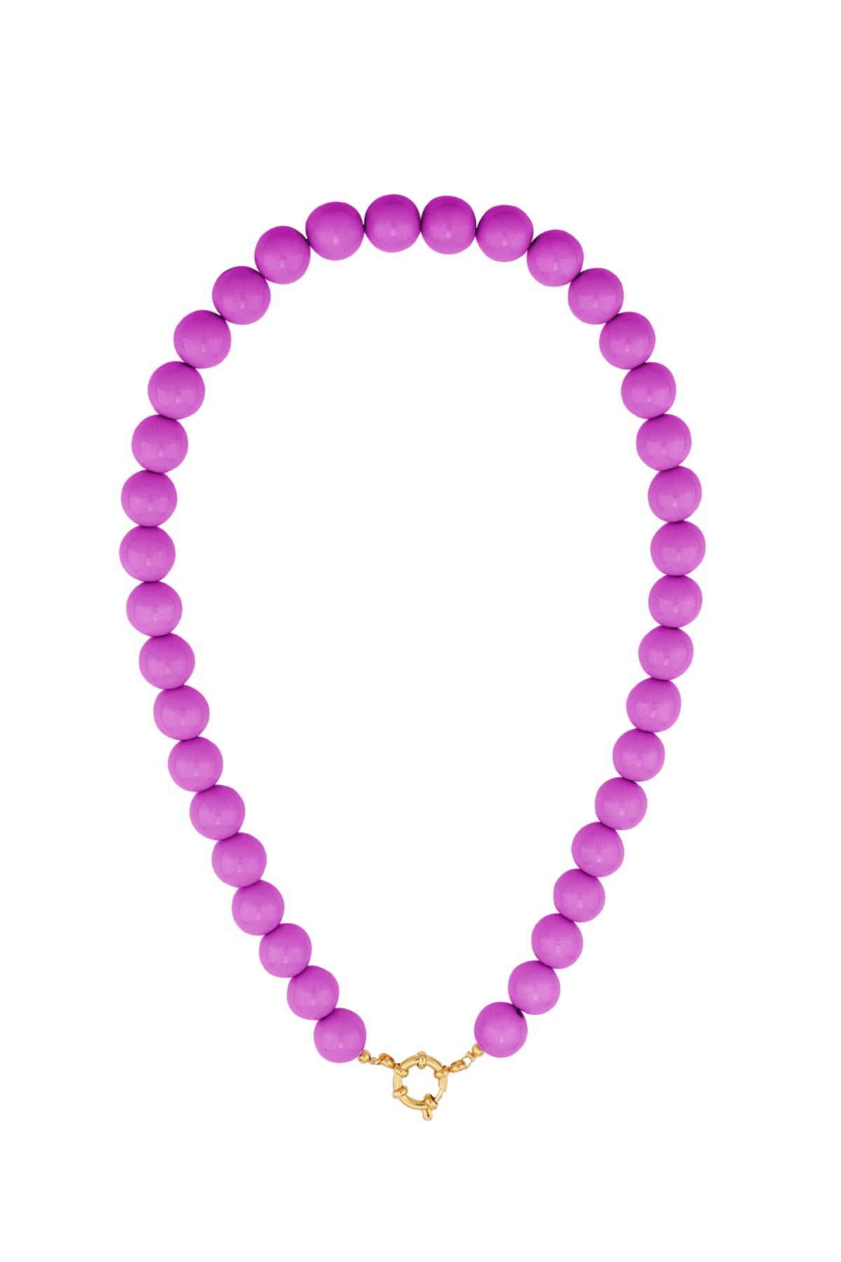 Perlenkette mit Vorderverschluss – 12 mm