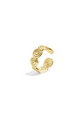 Minimalistische Ringe aus Edelstahl, rund, lässig-schlicht, für Damen – Schmuck aus der Serie „Casual Daily Simple“.