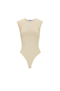 Strick-Nylon-Shapewear-Bodysuit Basis Einfarbig Frühling/Sommer